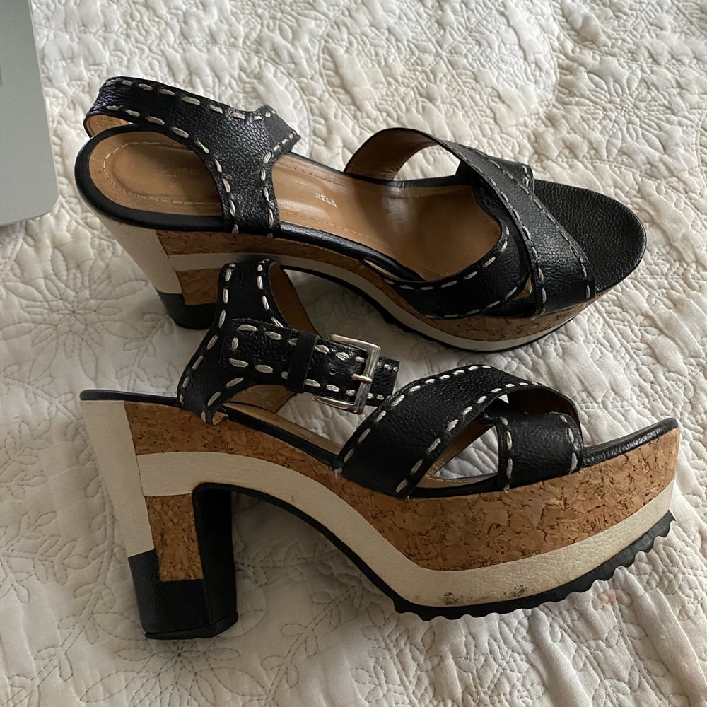 Black platform Heels
